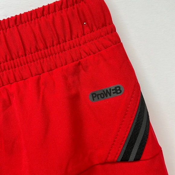 SPYDER MEN'S ACTIVE WEAR, SWIMSUIT OR WORKOUT SHORTS. RED LARGE WITH 2 POCKETS - Picture 9 of 15